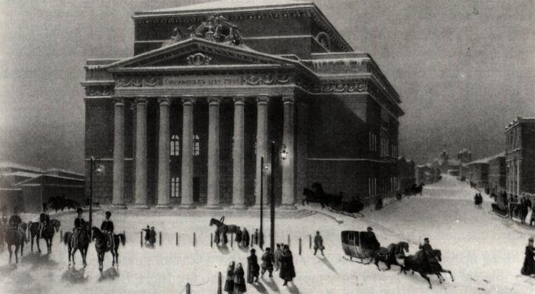 Bolshoi Theatre, Moscow.